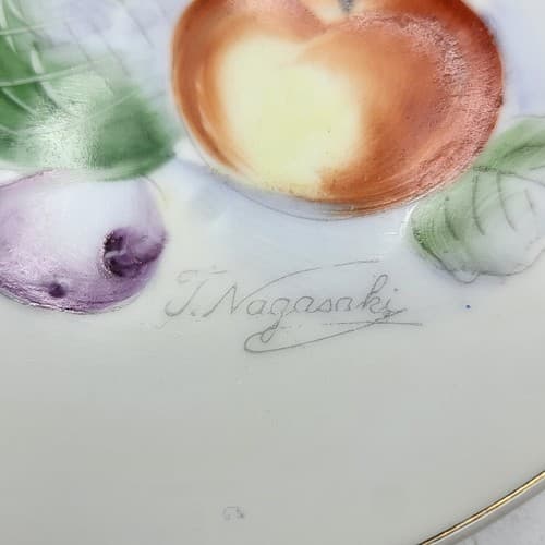 Vintage Japanese Handpainted Plates Set Decorative 6in Signed Classic Scenes - Thumbnail 5