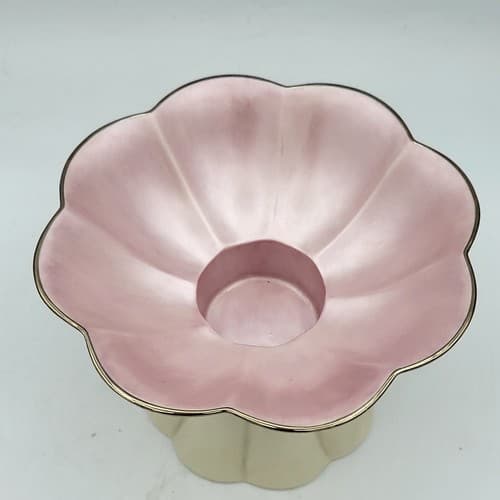 Lenox Votive Candle Holder Light of Hope Pearl Pink Breast Cancer Awareness NWT - Thumbnail 5