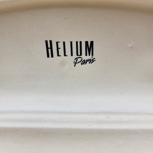 Helium Paris Eyeglasses Hard Case Gold Textured Clamshell Eye Sunglasses Glasses - Thumbnail 6