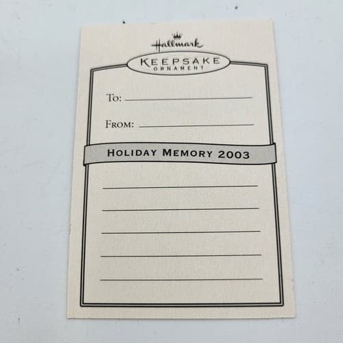 Hallmark Keepsake Ornament 2003 THE DECISION Santa Weighing Coal or Present NEW - Thumbnail 7