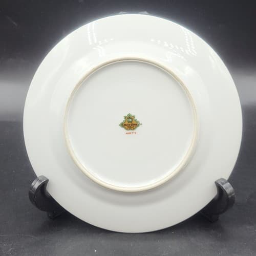 Vintage Meito Bread & Butter Plates ANNETTE Set/4 Floral Gold Trim Japanese EUC - Thumbnail 5