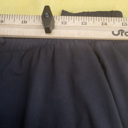 New Mix Womens Pants Black 1XL Joggers Running Pockets Elastic Waist New - Thumbnail 9