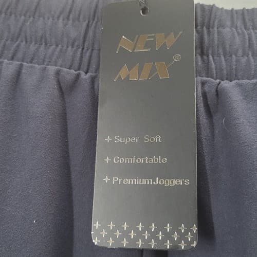 New Mix Womens Pants Black 1XL Joggers Running Pockets Elastic Waist New - Thumbnail 7