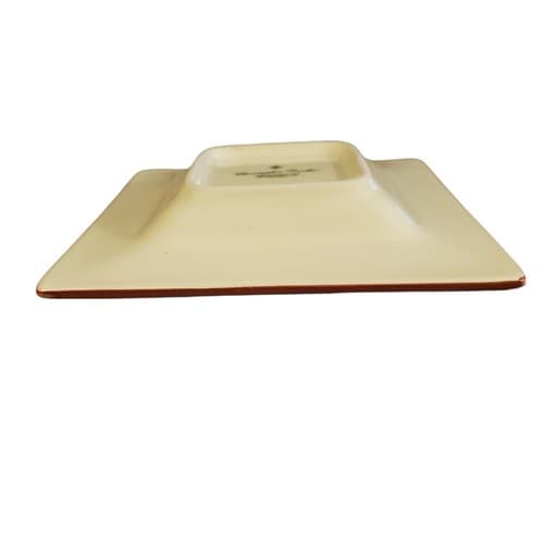 Christopher Radco Square Plate Trinket Candy Dish Pillar Candleholder 6in Gift - Thumbnail 5