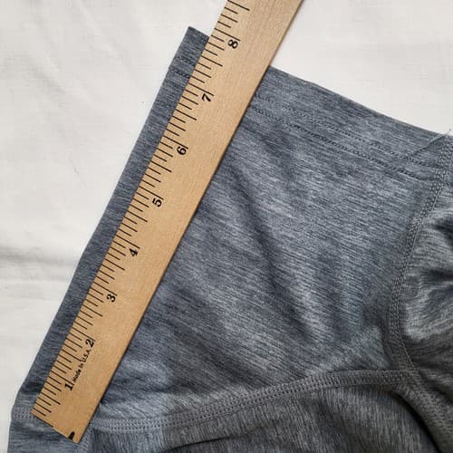 Nike Dri-Fit Womens Fitted Shirt Gray M Polyester White Logo Gym Tee Scoop Neck - Thumbnail 14