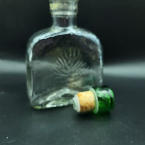 Tequila Bottle Green Shot Glass Cork Lid Craft Projects - Thumbnail 11