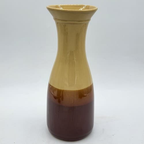 Vintage Armbee San Francisco Wine Carafe 4 Chalice Goblet Set Brown Ceramic - Thumbnail 6