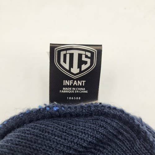 Tennessee Titan Boys Hat Cap Blue Infant Knit Logo Pom Pom Embroidered - Thumbnail 3