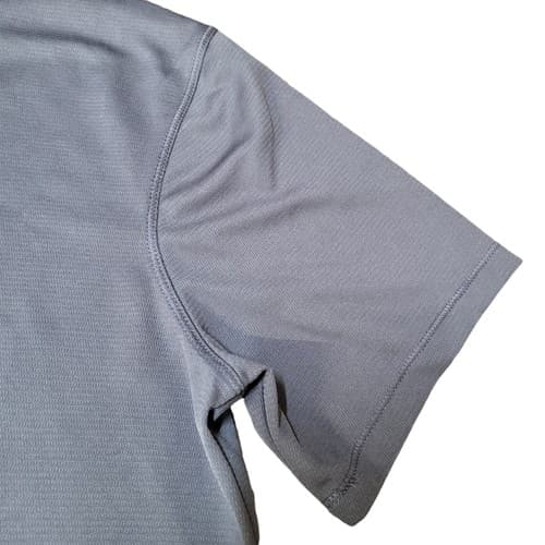 Reel Legends Mens Fishing Shirt Gray M Performance UPF30 Quick Dry Sunscreen - Thumbnail 4
