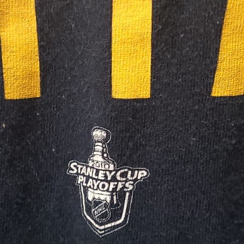 Buffalo Sabres Old Time Hockey NHL Mens Tee Shirt M Cotton Stanley Cup Playoffs - Thumbnail 3