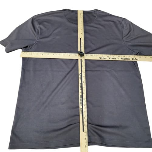Reel Legends Mens Fishing Shirt Gray M Performance UPF30 Quick Dry Sunscreen - Thumbnail 7