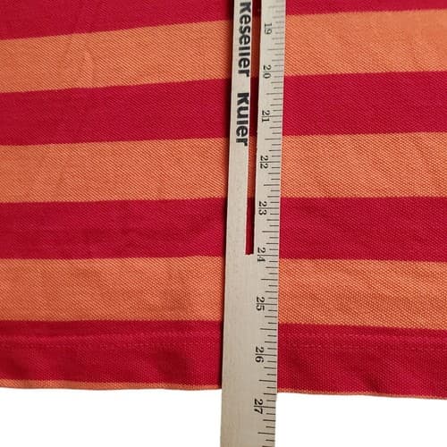 Rocawear Mens Shirt Orange XL Polo Red Navy Stripes Resort Cruise Colorful - Thumbnail 7