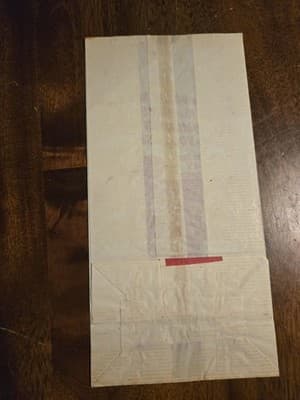 1980's Mark of the Devil Wax Vomit Bag Movie Theater Giveaway Film HORROR 4 PCS - Thumbnail 2