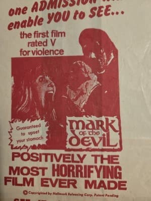 1980's Mark of the Devil Wax Vomit Bag Movie Theater Giveaway Film HORROR 4 PCS - Thumbnail 5