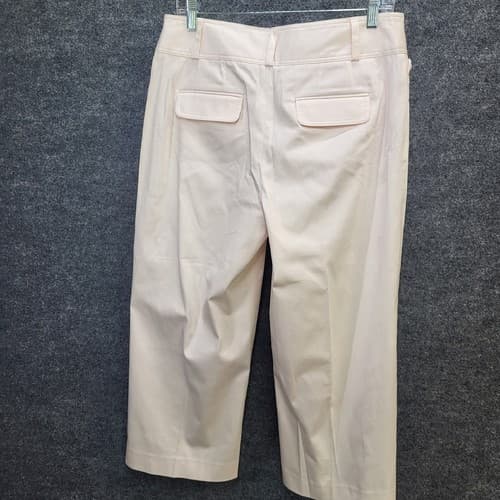 Grace Elements Womens Capri Pants 8 Cotton Spandex Pink Flat Front Pockets NWT - Thumbnail 3