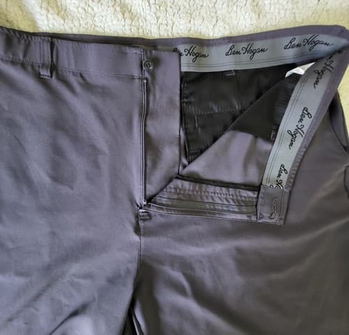 Ben Hogan Performance Mens Golf Short Gray 44 Flat Front Flex Stretch - Thumbnail 6
