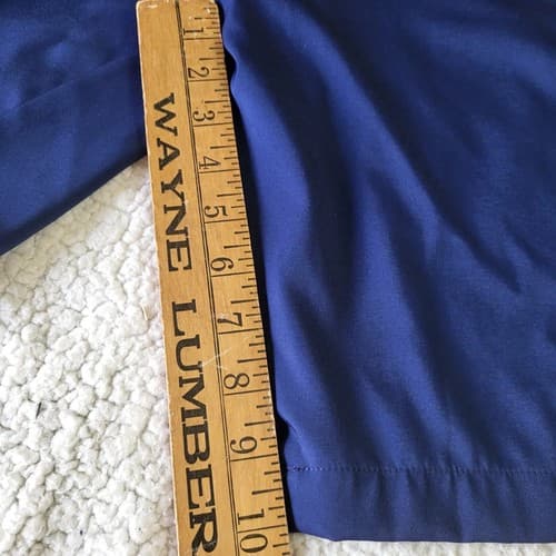 MSX Performance Mens Golf Casual Shorts Navy Blue 46 Flat Front Mesh Pockets - Thumbnail 11