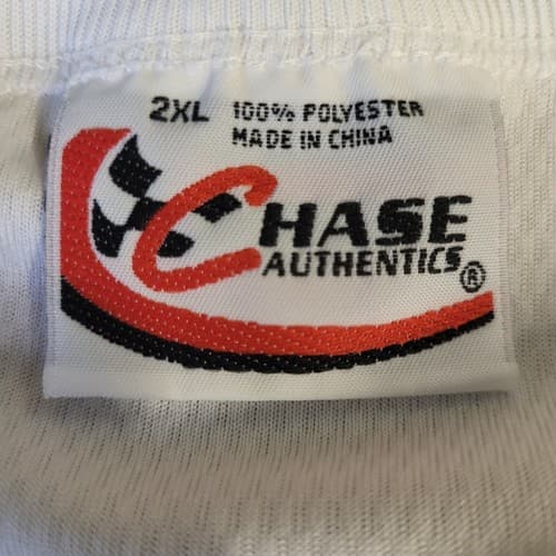 Tony Stewart Chase Authentics Jersey Shirt Adult 2XL White NASCAR Y2K Trackside - Thumbnail 7