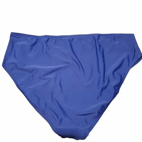 Your Best Look Swim Suit Bottom Womens Plus Royal Blue 24W French Cut NEW - Thumbnail 2
