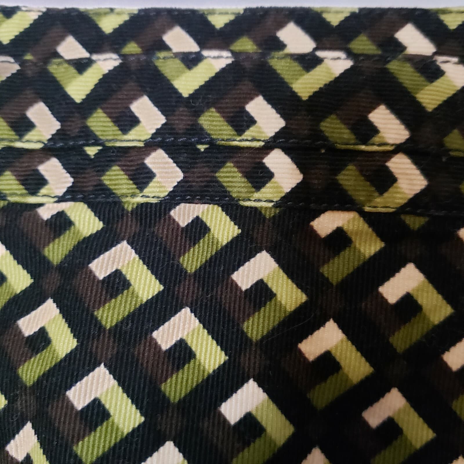 LOFT Womens Skirt Black Green Brown 8 Geometric Belt Mini Straight - Thumbnail 5