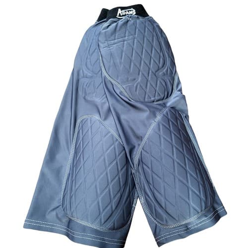 Adams Mens Compression Shorts Black S Football Girdle 5-Pad Youth - Thumbnail 5