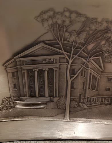 Wendell August Forge 100 Year Anniversary Tray Calvin Presbyterian Chuch PA - Thumbnail 3