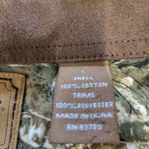 North River Outfitters Mens Shirt Camo L Shooting Patches Gorpcore Cotton - Thumbnail 9
