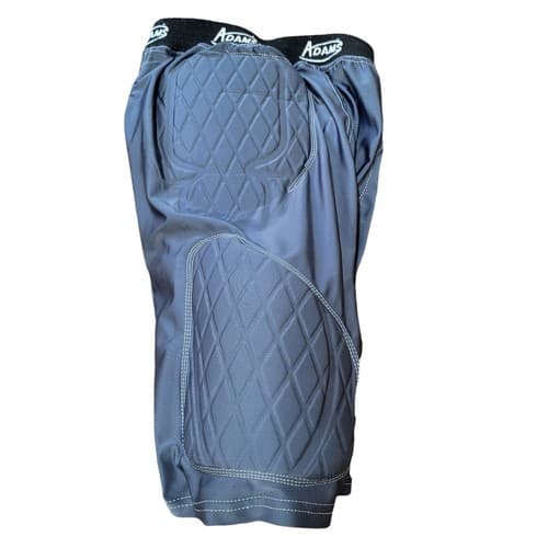 Adams Mens Compression Shorts Black S Football Girdle 5-Pad Youth - Thumbnail 2