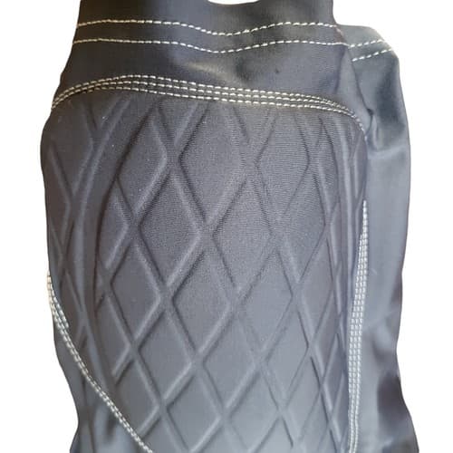 Adams Mens Compression Shorts Black S Football Girdle 5-Pad Youth - Thumbnail 4
