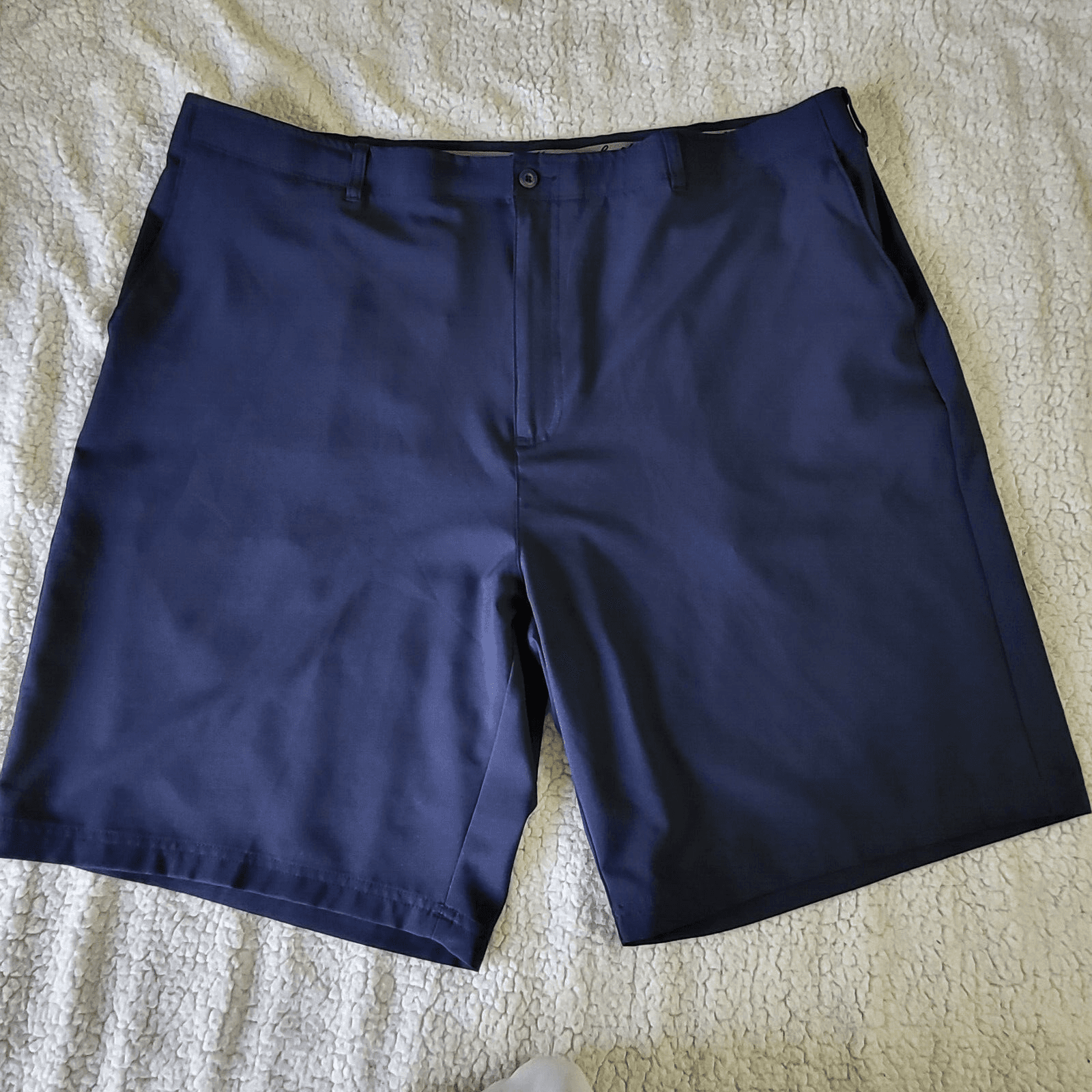 Ben Hogan Performance Mens Golf Short Navy Blue 46 Flat Front Flex Stretch - Thumbnail 3