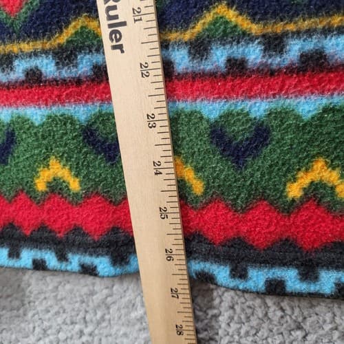 Matrix Sportswear Womens Top M Aztec Southwestern Fleece Vintage 90s Pullover - Thumbnail 9