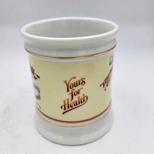 Lydia E Pinkham Vegetable Compound Mug Porcelain The Corner Store Japan VTG 82 - Thumbnail 3