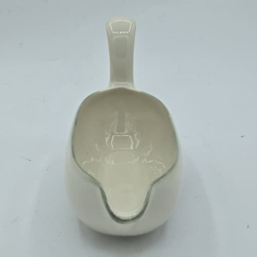 Winfield China Bamboo (Round) Gravy Boat Vintage Handcrafted Green MCM - Thumbnail 5