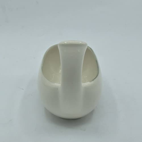 Winfield China Bamboo (Round) Gravy Boat Vintage Handcrafted Green MCM - Thumbnail 3