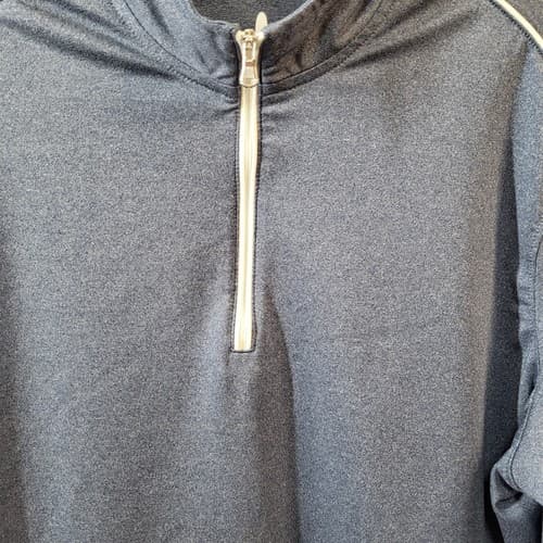 Johnnie O Mens Pullover Sweater Blue S Golf 1/4 Zip Active Links Brewing Logo - Thumbnail 7