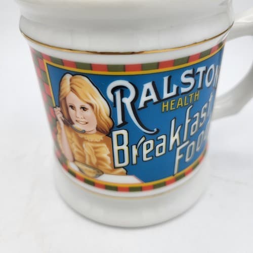 Ralston Purina Co Mug Advertising Porcelain The Corner Store Japan VTG 1982 - Thumbnail 13