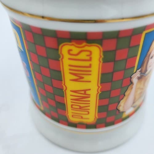 Ralston Purina Co Mug Advertising Porcelain The Corner Store Japan VTG 1982 - Thumbnail 12