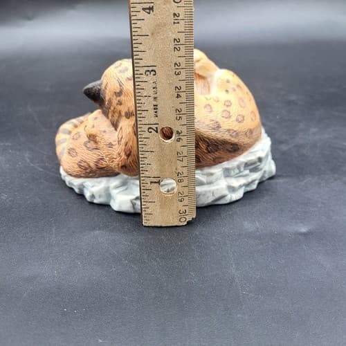 VTG Lenox Natures Young Played Out Cheetah Cubs Figurine Porcelain 1988 Family - Thumbnail 9