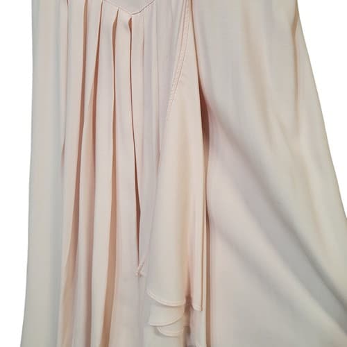Vintage Dawn Joy Barbiecore Womens Dress Pink 13/14 Acetate Rayon Dropped Waist - Thumbnail 9