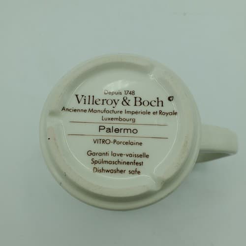 Villeroy &Boch Creamer Palermo Mini Pink Morning Glory 2.38" Germany - Thumbnail 4