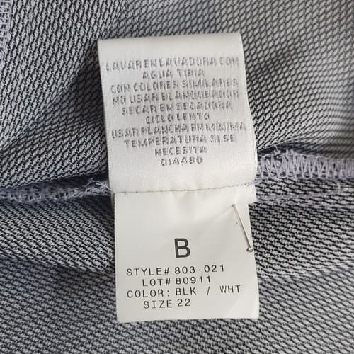 Worthingon Dress Woman Plus Gray 22W Polyester Slimming Comfy Classic Coatdress - Thumbnail 6