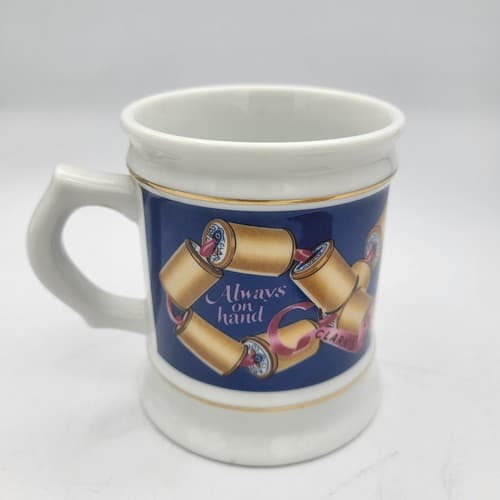 The Corner Store Clarks Thread Mug Japan 1982 Seamstress Gift Advertising Papers - Thumbnail 6