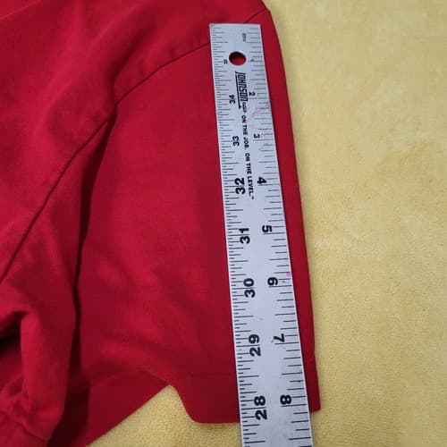 POLO Ralph Lauren Mens Shirt Red XL Small Blue Pony Lightweight Classic Tee - Thumbnail 8