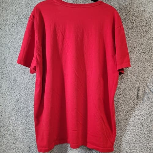POLO Ralph Lauren Mens Shirt Red XL Small Blue Pony Lightweight Classic Tee - Thumbnail 2