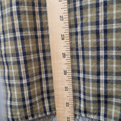 Brooks Brothers Mens Shirt Tan Green Check XXL Cotton Casual BB Classics - Thumbnail 10