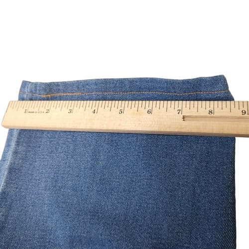 Gloria Vanderbilt Womens Jeans 12 Blue 30x22 Cropped Embroidered Bottom Edge - Thumbnail 11