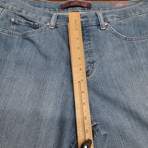 Gloria Vanderbilt Womens Gabby Boot Cut Jeans 12 Medium Wash Demin - Thumbnail 14