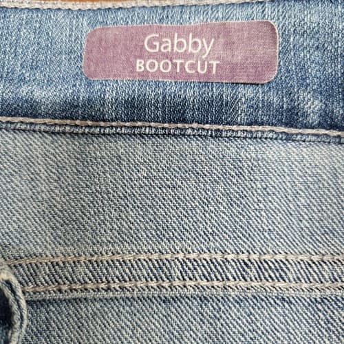 Gloria Vanderbilt Womens Gabby Boot Cut Jeans 12 Medium Wash Demin - Thumbnail 11