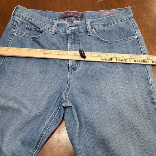 Gloria Vanderbilt Womens Gabby Boot Cut Jeans 12 Medium Wash Demin - Thumbnail 15