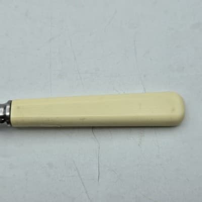 VTG Universal Celluloid Cream Handle Dinner Forks Stainless Steel Blade 4 Prong - Thumbnail 5